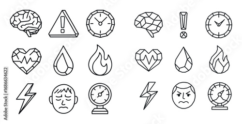 Mental Health Icons