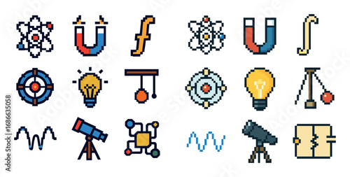 Science Icon Grid