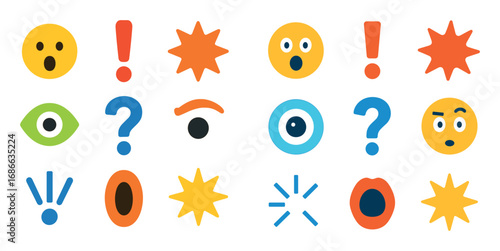 Emotions Icon Grid