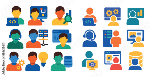 Tech Profession Icons