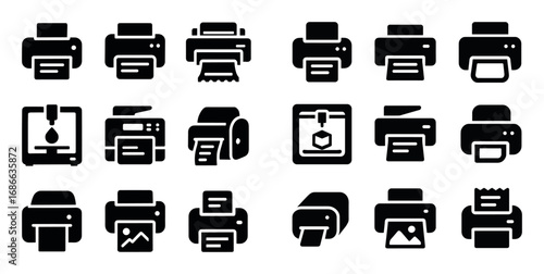 Office Printers Icons