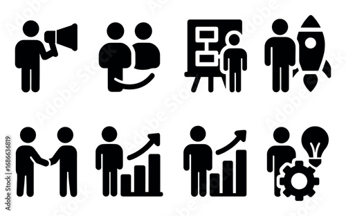 Entrepreneurship Icon Set