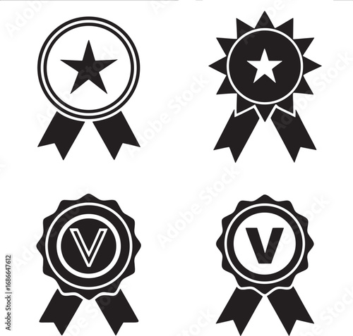 Award Ribbons Set