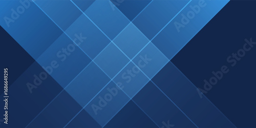 Modern dark navy blue silver abstract pattern background. Geometric shape. Line triangle angle simple