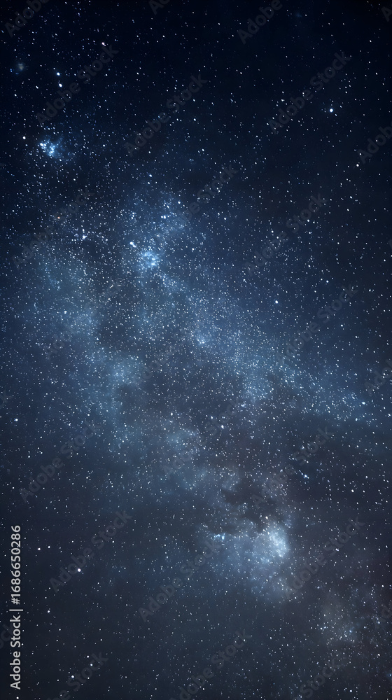 Fototapeta premium Celestial Nightscape: Milky Way Galaxy Photography