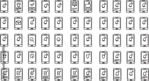 Collection of vintage retro numbers in square frames with grungy textured background abstract design vector