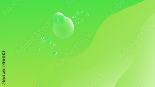 Background illustration frutiger Aero style 