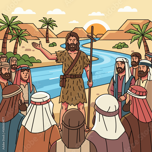John Preaching, bible