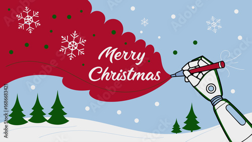 christmas greeting card