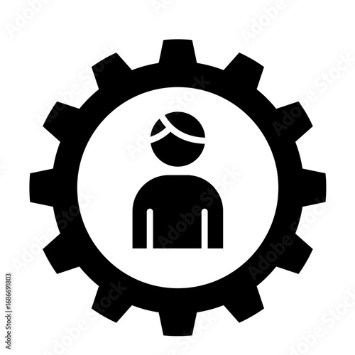 User settings - vector icon