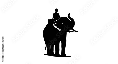 gentle giants journey a timeless bond of trust and travel, isolated on transparent background