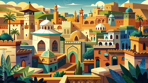 Medina of Fez, Morocco enchants with labyrinthine alleys, bustling souks, ornate madrasas, and ancient mosques, preserving centuries of craftsmanship and Islamic scholarship within fortified walls.
