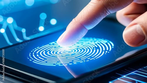 Finger Scanning Mobile Device