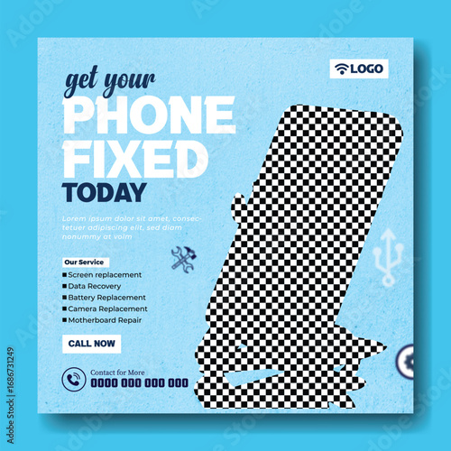 Get your phone fixed today with professional mobile repair services and tools