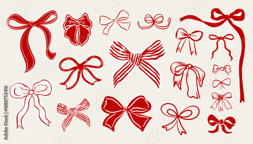 Bows Collection Vector