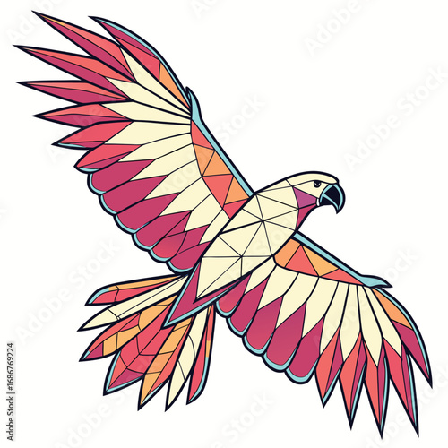 vector illustration of a bird