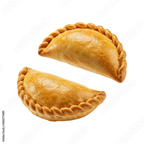 Tasty corny pasty on transparent background PNG Generative AI