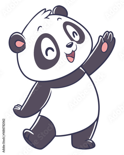 cute panda kawai