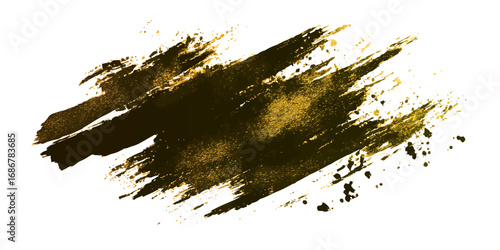 Ink splashes stencil very detailed collection. High quality manually traced. Retro grunge banners set	