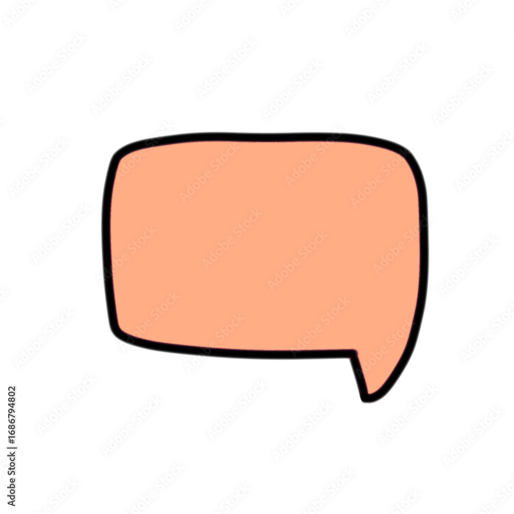 Naklejka premium speech bubble icon