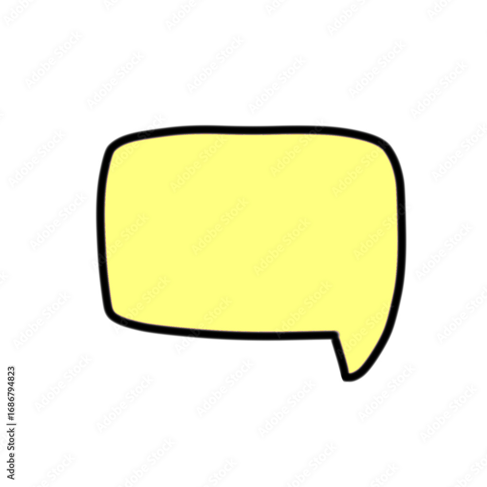 Naklejka premium Speech bubble 