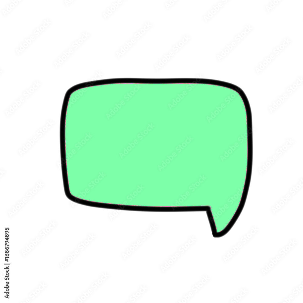 Fototapeta premium speech bubble icon