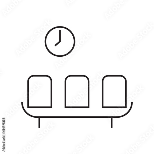 waiting room icon