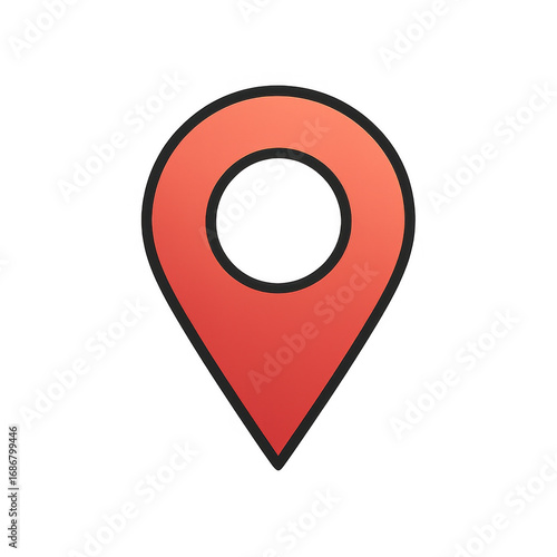Red location pin showing accurate position on transparent background Free Download Red location pin showing accurate position on transparent background - GFXLoad