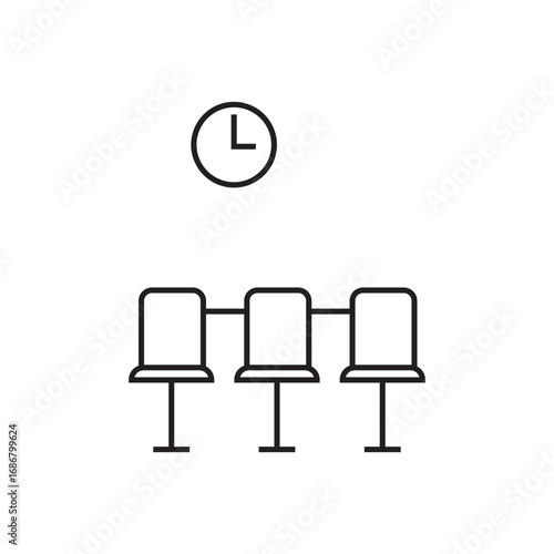 waiting room icon