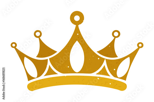 golden crown vector