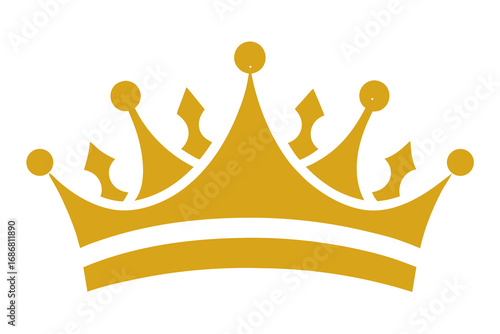 golden crown vector