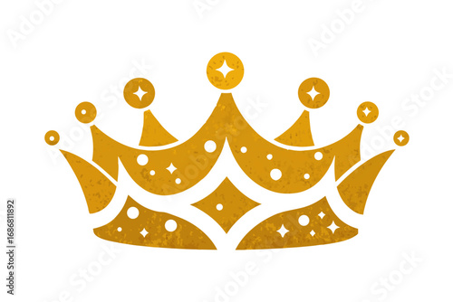 golden crown vector