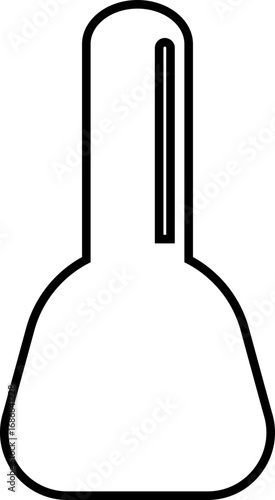 Nail polish bottle icon in black silhouette and line outline style, beauty cosmetic container group, minimal vector collection for manicure, pedicure, and salon design