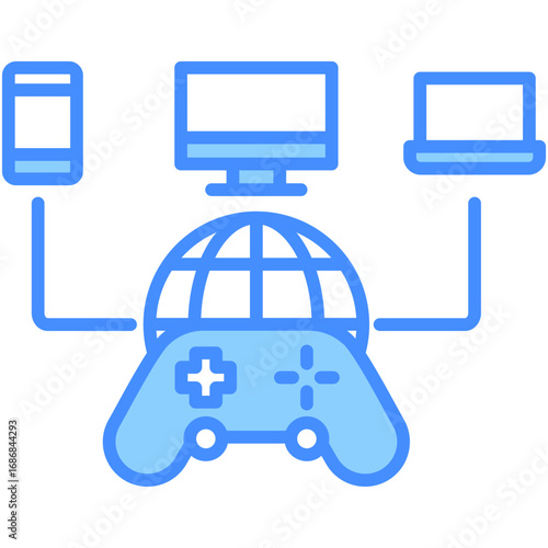 Online Gaming Icon