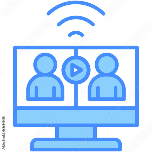 Video Conference Icon