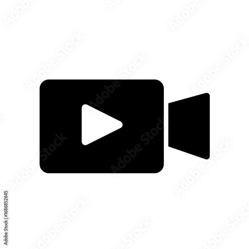 Video camera - vector icon