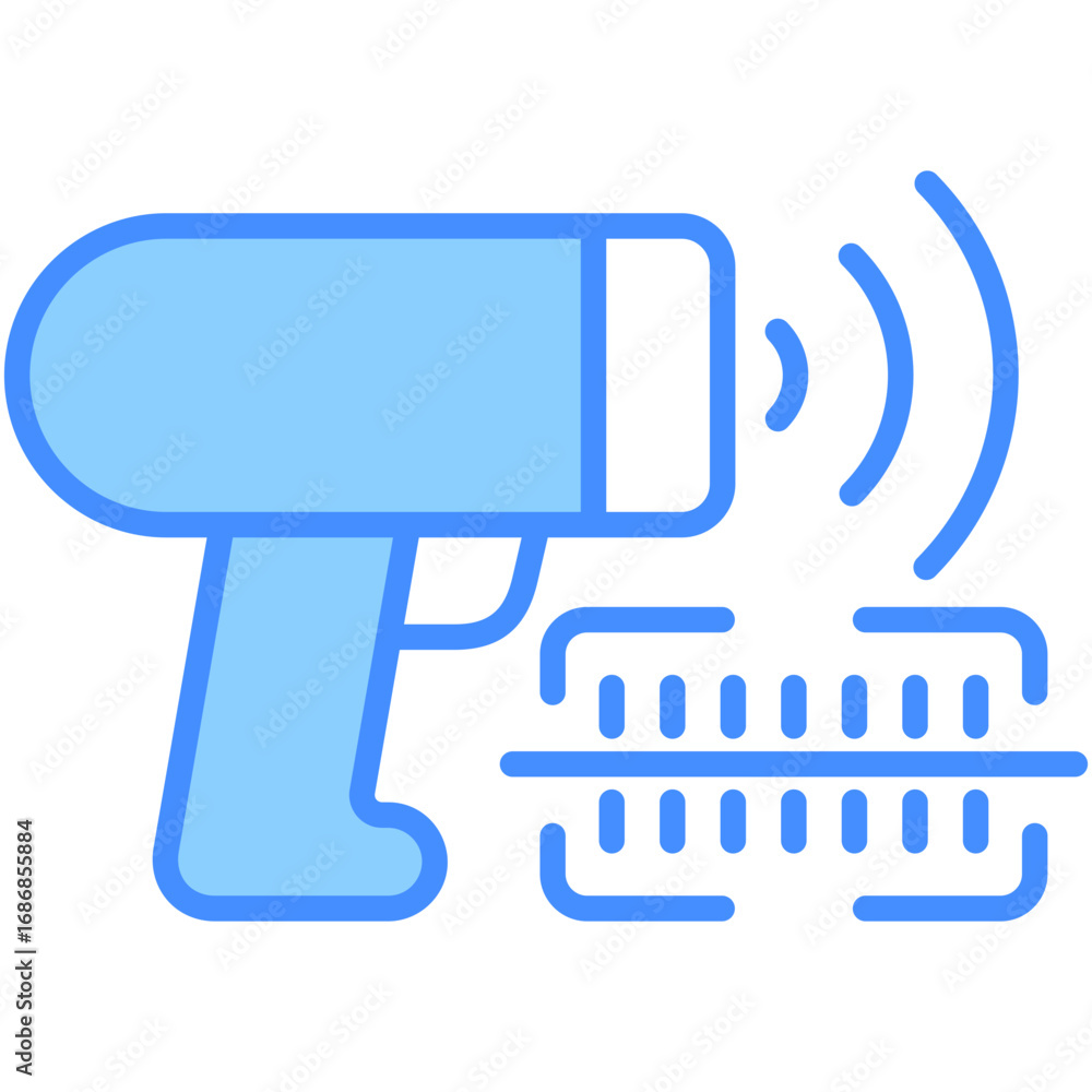 Fototapeta premium Barcode Scanner Icon