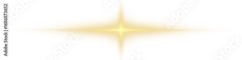 A radiant golden beam stretches across the frame, glowing with intense light. Tiny sparkles dance around the main line, creating a luxurious and festive effect. PNG
