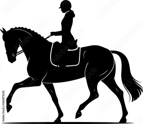 Horse Breeds Silhouette Collection" Vector Bundle