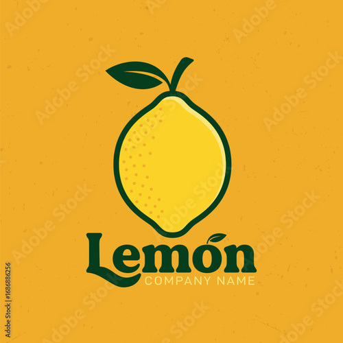 Inspiration for Lemon Logo Designs, looks Creative and Modern. Can be used for Corporate Design and Nature Logos.