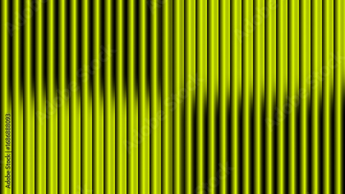 Abstract Background glass effect Yellow Vertical Wave Digital Art