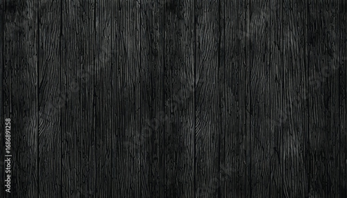 Black wooden texture. Black wooden background. Wooden surface with natural pattern.