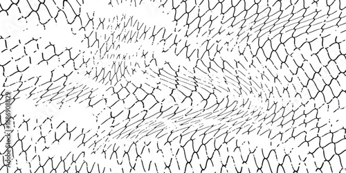 PrintMesh texture for fishing nets. Seamless pattern for sportswear or soccer goal, volleyball net, basketball hoop