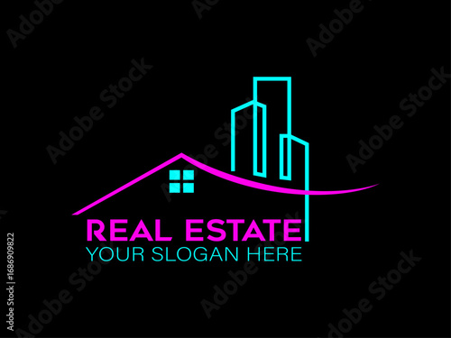 real estate logo design	