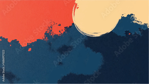 Colorful paint stroke background. Abstract color background for design projects. Multicolor background.