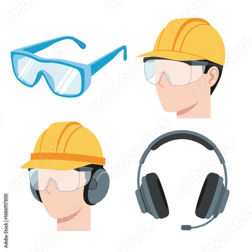 Essential personal protective equipment for workplace safety and hazard prevention on construction sites