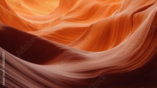 Sculpted Sandstone Formations in a Desert Canyon