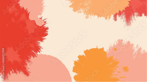 Abstract Multicolor Paint Texture Background. Multicolor Paint Stroke Abstract Pattern. Colorful Background.