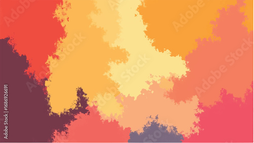 Abstract Multicolor Paint Texture Background. Multicolor Paint Stroke Abstract Pattern. Colorful Background.