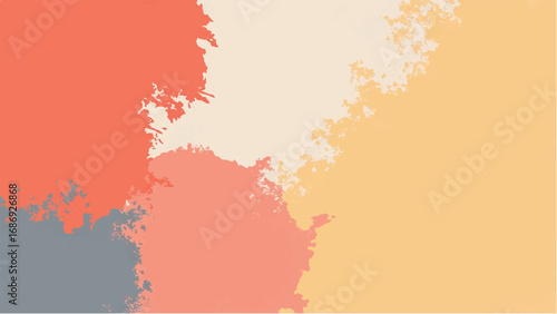 Abstract Multicolor Paint Texture Background. Multicolor Paint Stroke Abstract Pattern. Colorful Background.